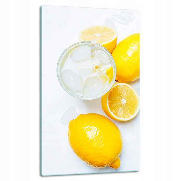 7v1 Skleněná Deska Panel Deska 30x52 Citron