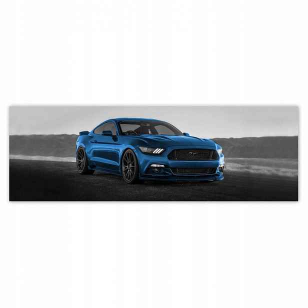 Plakáty 200x66 Modrý Ford Mustang