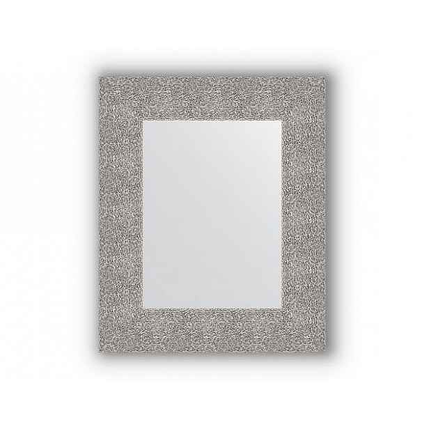 Zrcadlo v rámu, stříbrný tepaný reliéf BY 3055 60x80 cm