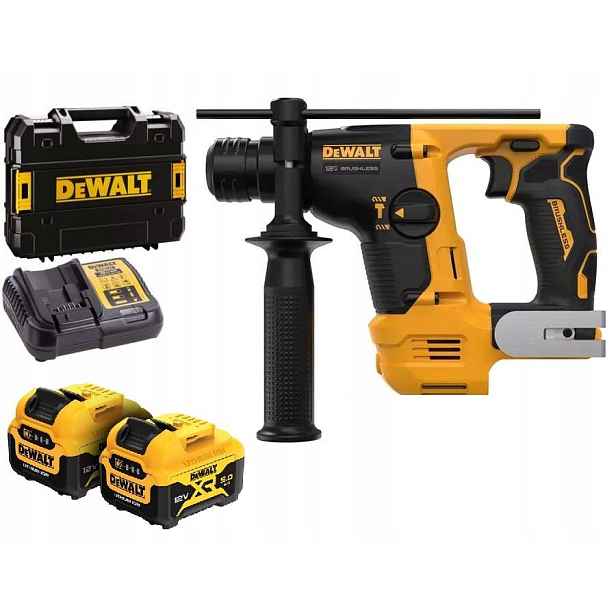 Bezkartáčová Akumulátorová Vrtačka 12V 1,1J 400W Sds Plus DeWALT