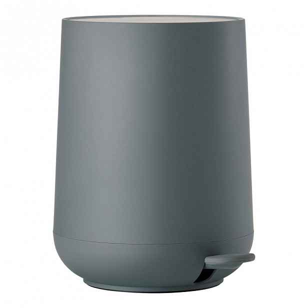 Tmavě šedý koupelnový pedálový koš Zone Nova, 3 l