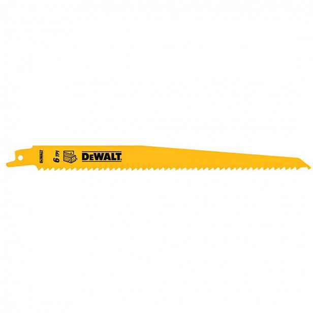 DeWALT - Sada pilových plátků na dřevo a plast, délka 228 mm, 5 ks DT2349
