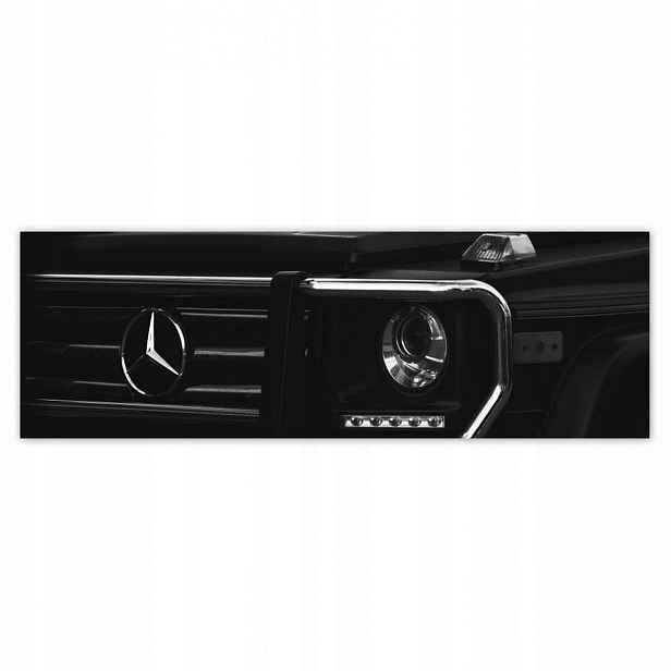 Plakáty 200x66 Mercedes černé terénní