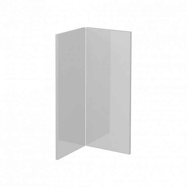 Vicco KUCHYŇSKÁ DVÍŘKA R-Line Bílá vysoký lesk 59.2 x 71.3 cm nábytková čela pro rohovou spodní skříňku
