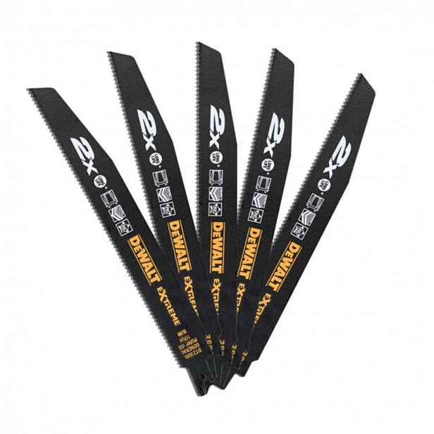 DeWALT - Sada pilových plátků, délka 228 mm, 5 ks DT2308L