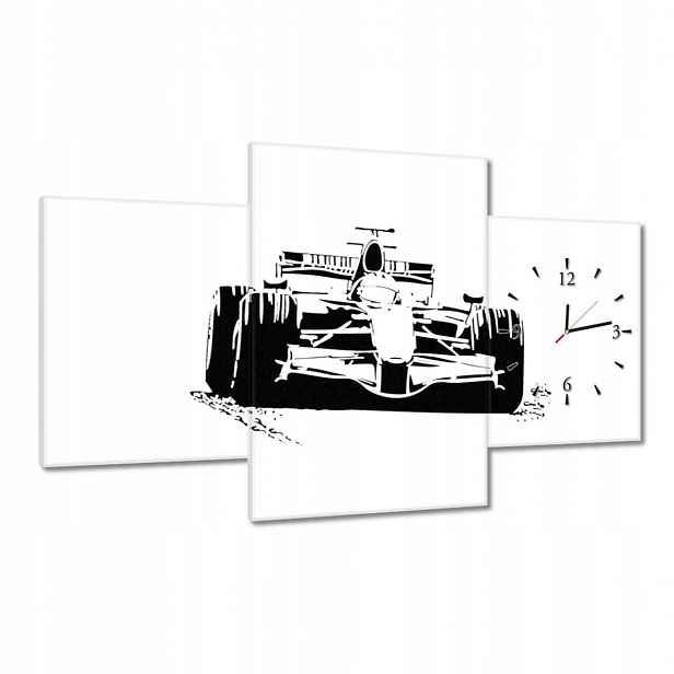 Hodiny 100x60 Formule Jeden F1 Formule