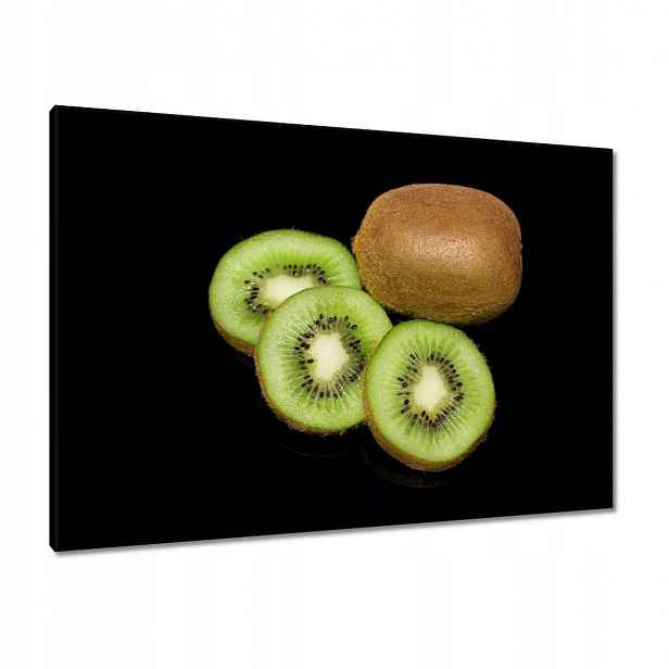 Obrazy 100x70 Půlky Zelené Kiwi