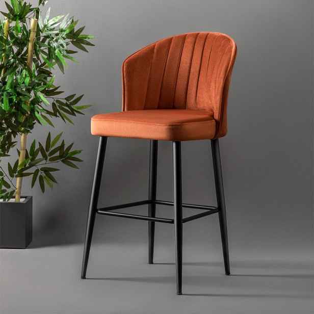 Bar Stool Set (4 Pieces) Rubi - Tile Red