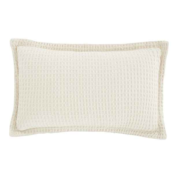 Bavlněný dekorační polštář 30x50 cm Jaipur Chunky Waffle – Pineapple Elephant