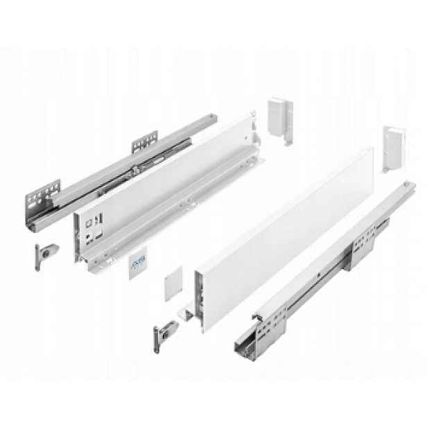 Gtv Axis Pro Zásuvka Šuplík L600 V116 S Tlumením Dovírání Dovárání Plný Výsuv 40 Kg
