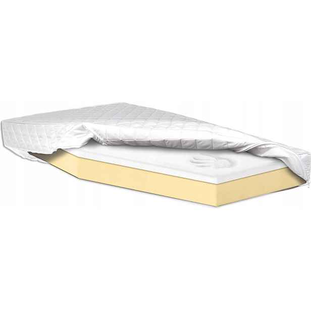 Matrace 120x200 pěnová do karavanu s visco paměťovou pamětí Visco Memory H2 8 cm