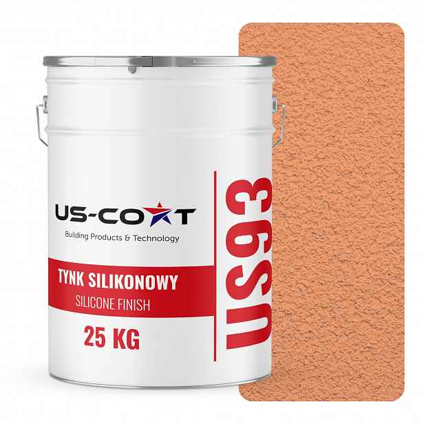 Silikonová Fasádní Omítka Lososová F315 25KG Beránek Granulace 1.0mm