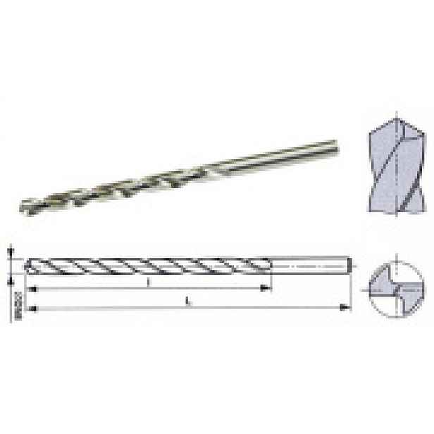 Vrták 03,00mm HSS Co5 prodloužený