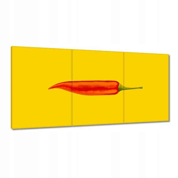 Obrazy 120x60 Červená chilli paprička