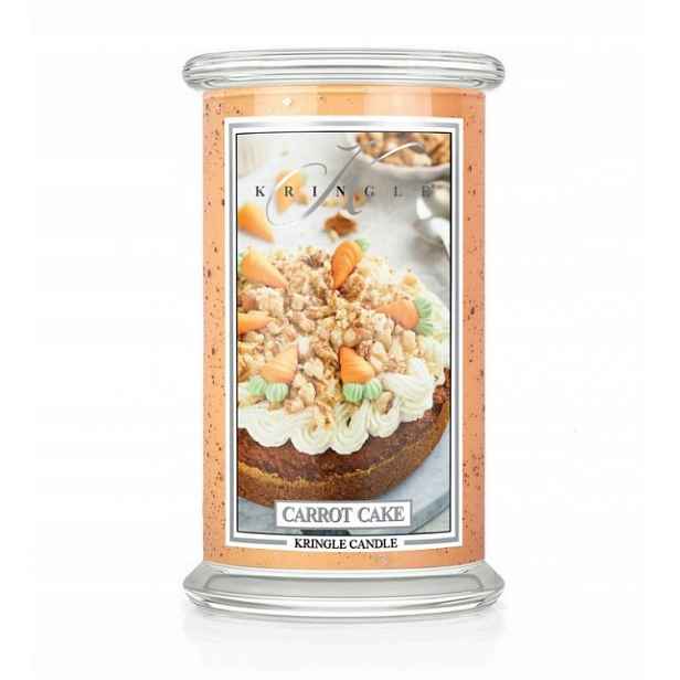 Carrot Cake – Kringle Candle – velká vonná svíčka s 2 knoty