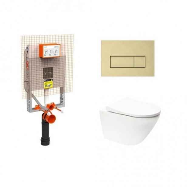Závěsný WC set k zazdění Vitra S60 SIKOVZG1