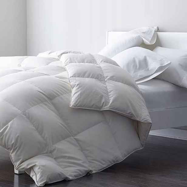 Zimní přikrývka Dwr 200x200 cm 500 g/m² s přírodním peřím