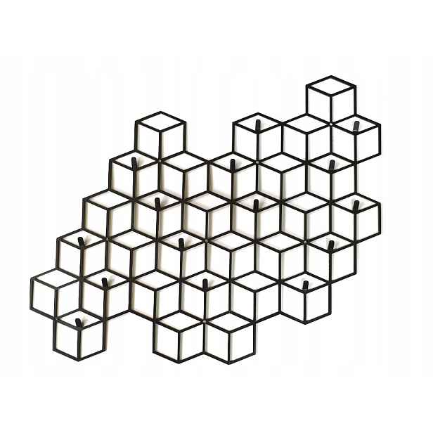 decolicious_pl, zajímavý věšák z krychlí Cube
