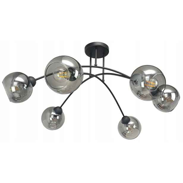 Velká Závěsná Lampa Na Strop, Skleněné Koule Do Obývacího Pokoje, Nad Stůl, Led, E27