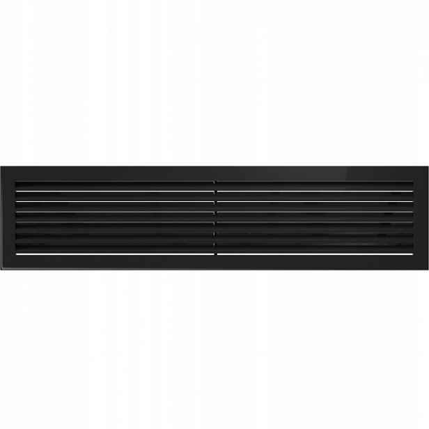 Ventilační Mřížka Krbová Obdélníková S Síťovinou Černá Fresh 17X70