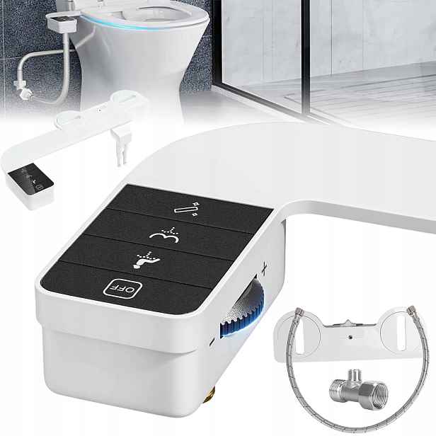 Inteligentní Bidet S Regulací Tlaku A Technologií Proudění Vzduchu