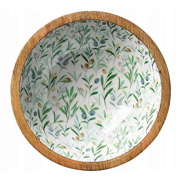 Miska ZassenHaus z mangového dřeva Olive 20 x 8 cm
