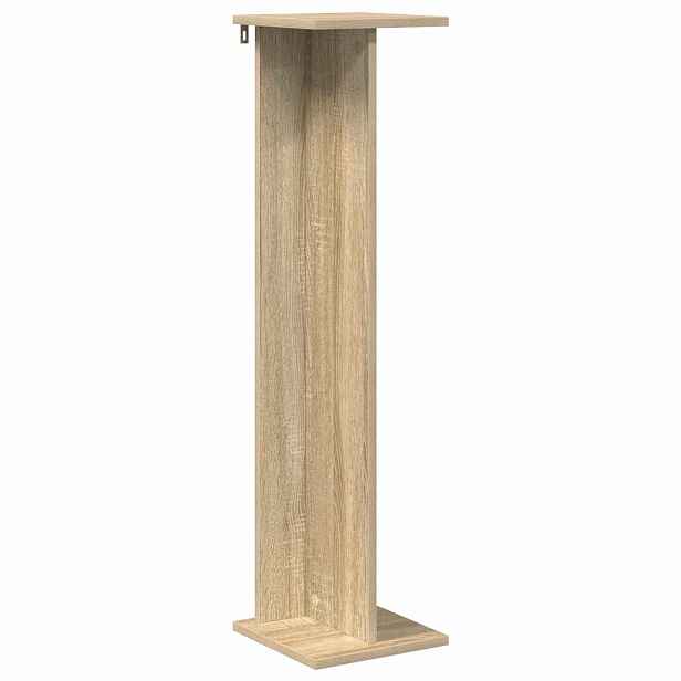 vidaXL Stojan na rostliny Dub sonoma 25 x 25,5 x 100,5 cm