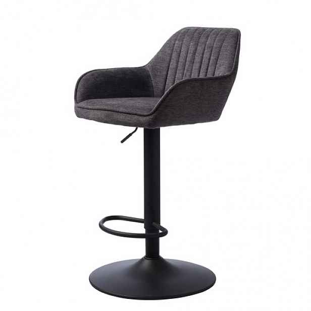 Unique-Furniture NOLAN barová židle unique furniture šedá látka 50830001