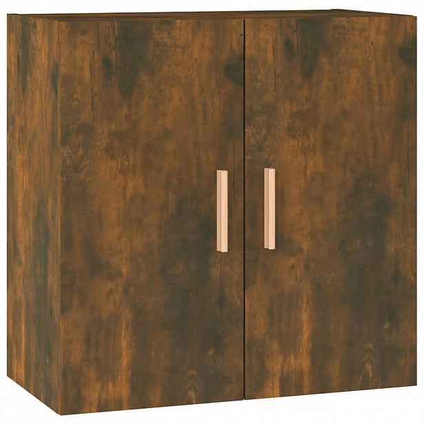 vidaXL Nástěnná skříňka kouřový dub 60 x 30 x 60 cm kompozitní dřevo
