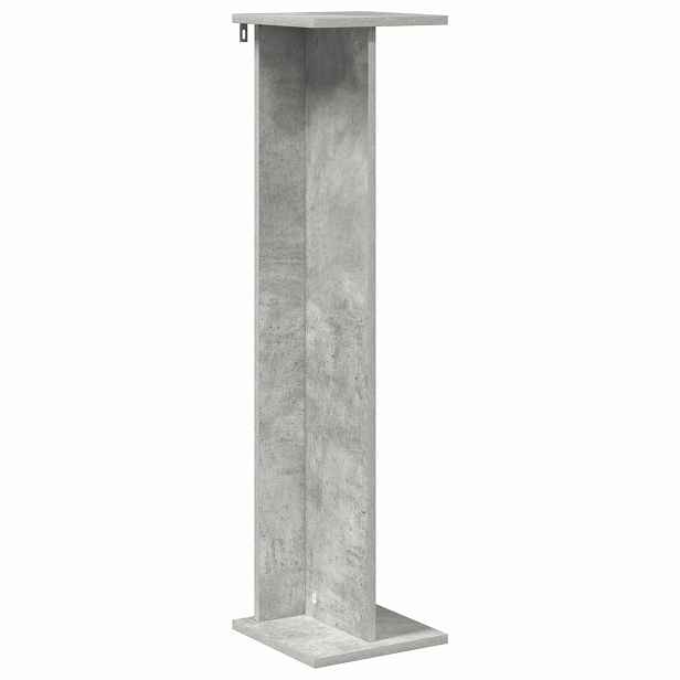 vidaXL Stojan na rostliny Betonově šedá 25 x 25,5 x 100,5 cm