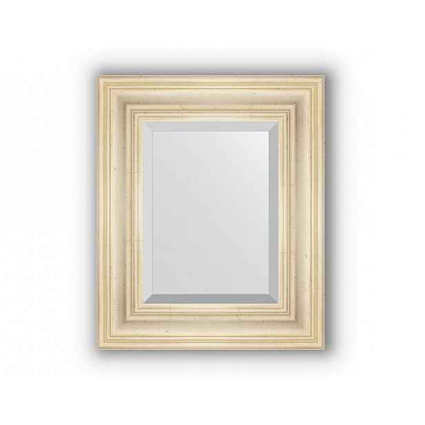 Zrcadlo s fazetou v rámu, leptané stříbro BY 3367 49x59 cm