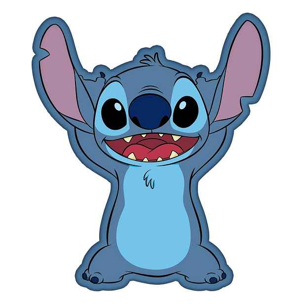Fleecový dětský polštářek 30x35 cm Lilo and Stitch – Jerry Fabrics