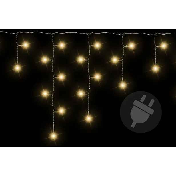 Nexos 1159 Vánoční světelný déšť 144 LED teple bílá - 5 m