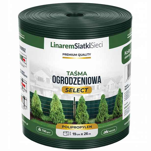 Stínící Panelové Pásy 19x26 Premium Polypropylen 1,2 mm Na Panely Zelený Plot