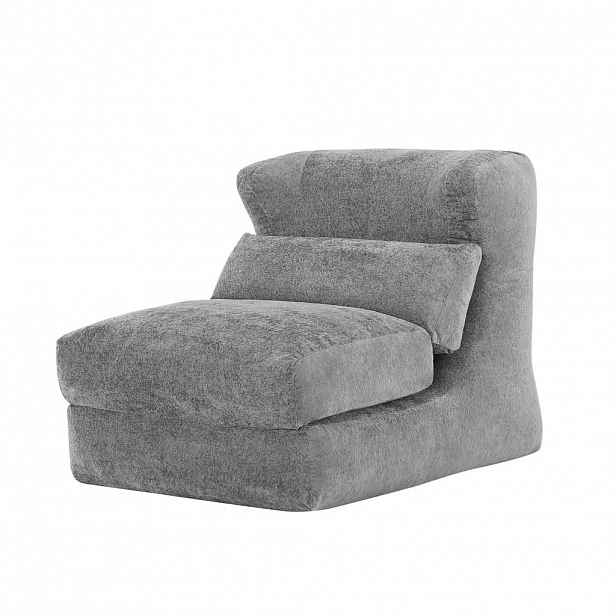 Urban Meuble LOUNGE KŘESLO vzhled žinylky, rozložitelné na lehátko