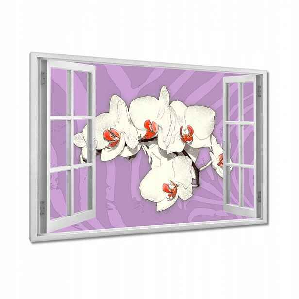 Obrazy 90x60 Orchidej Abstraktní pozadí