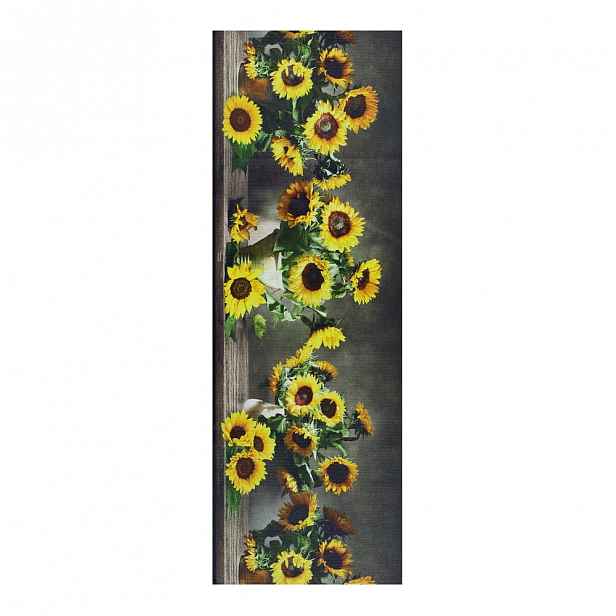 Běhoun Universal Ricci Sunflowers, 52 x 200 cm