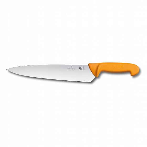 Kuchařský nůž, Swibo, 26 cm, hladký, oranžový, Sb