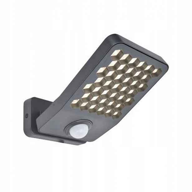 Led venkovní nástěnné svítidlo Atlantis 14W s pohybovým senzorem Lutec