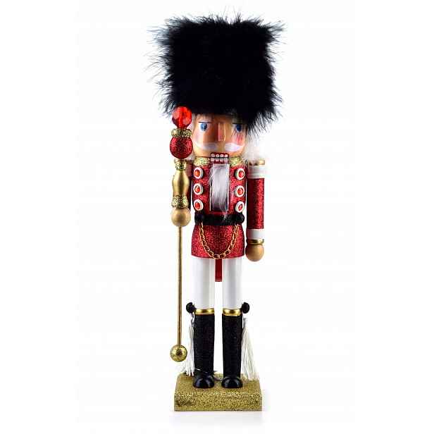 Louskáček Santa Lila Figurka červená