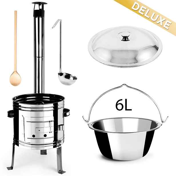 Perfect Home Kotlíková souprava DELUXE 6L, 5ks, Set-145