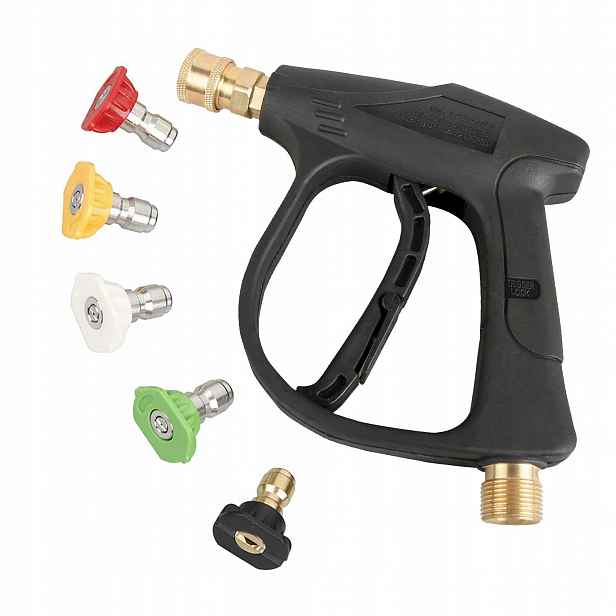 Pistole Lanka Pro Vysokotlaký Čistič Krátká 3000PSI M22 5 Trysek