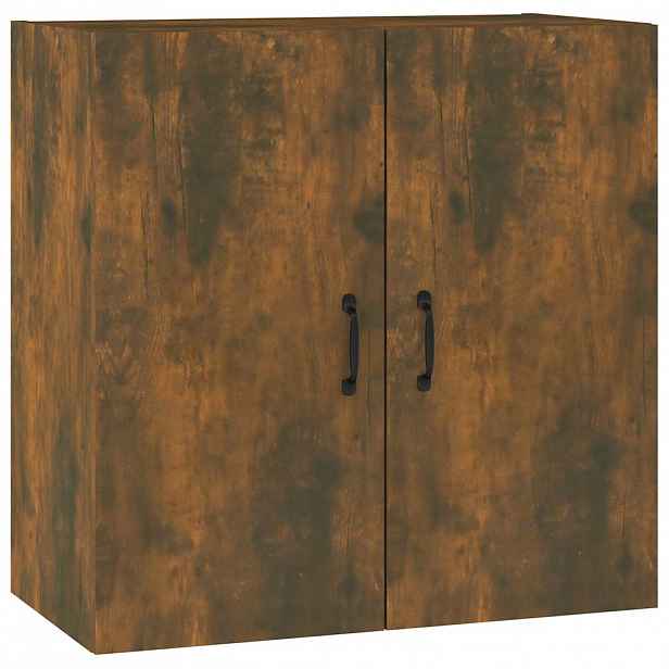 vidaXL Nástěnná skříňka kouřový dub 60 x 31 x 60 cm kompozitní dřevo