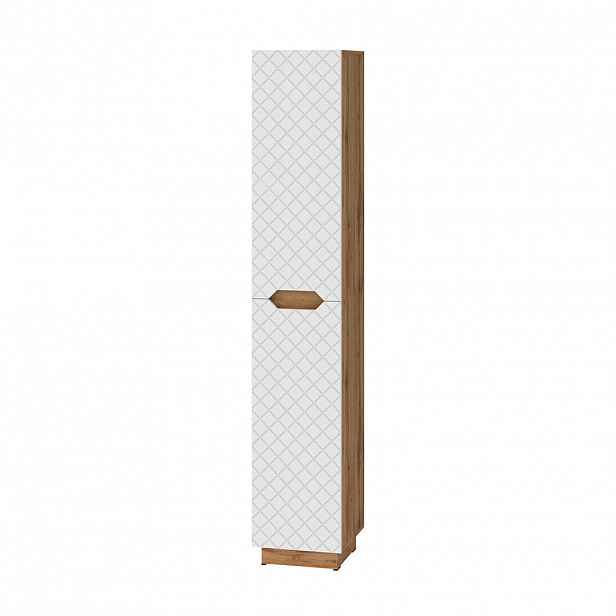 Vicco KOUPELNOVÁ SKŘÍŇKA Lotta Bílá 33 x 186 cm se 2 dveřmi