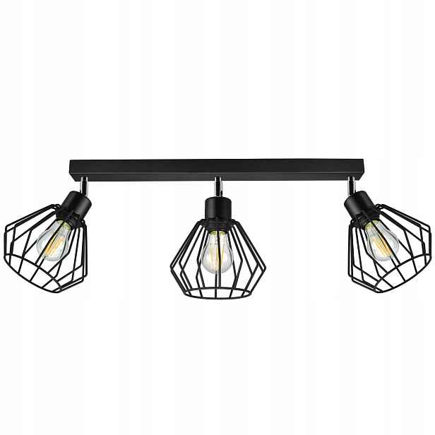 Závěsná Stropní Lampa Lustr Briliant Loft Drát