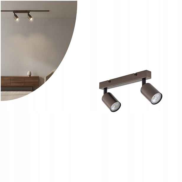 Spotová reflektorová lampa Top Brown 6180 Tk Lighting
