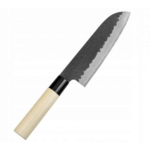 Japonský Nůž Santoku 17 cm Tojiro Zen Hammered VG-10