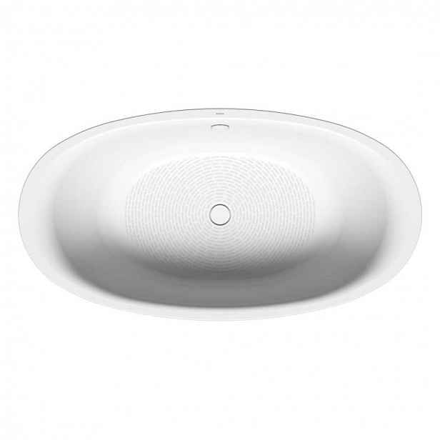 Kaldewei Avantgarde - Vana Ellipso Duo Oval 232, 190x100 cm, celoplošný antislip, Perl-Effekt, bílá 286234013001