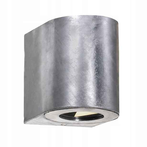 Stříbrné Led nástěnné svítidlo Integrované 10.6W IP44 Canto Nordlux Nordlux