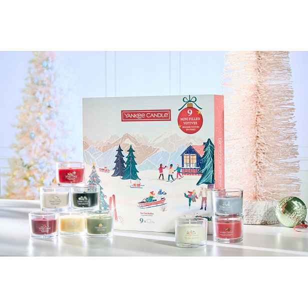 Apres Ski Yankee Candle dárková sada 9 mini svíček